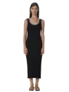 LEAP CONCEPT MAY TENCEL KNITTED DRESS WITH HAND