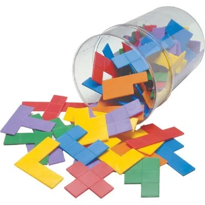 Learning Advantage 72 Piece Pentominoes Puzzle Set