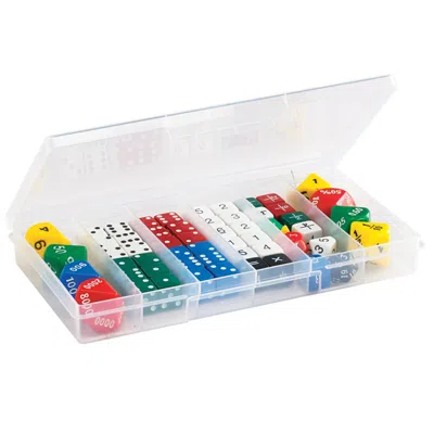 Learning Advantage Classroom Dice Set For Grade Pk Plus, Multi Color