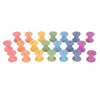 Learning Advantage Rainbow Wooden Spools
