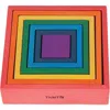 Learning Advantage Wooden Rainbow Architect - Squares