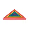 Learning Advantage Wooden Rainbow Architect - Triangles