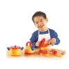 Learning Resources 10 Piece  Pretend & Play Cooking Set Learning Tools