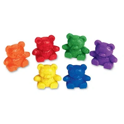 Learning Resources 102 Piece Counters Baby Bear