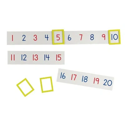 Learning Resources 24 Piece Magnetic Line Numbes Set