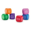 Learning Resources 6 Piece Conversation Cubes Letters Set