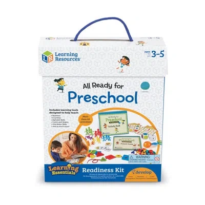 Learning Resources All Ready For Preschool Readiness Kit