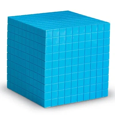 Learning Resources Base Ten Cube Plastic