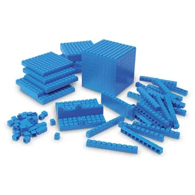 Learning Resources Interlocking Base Ten Class  Set