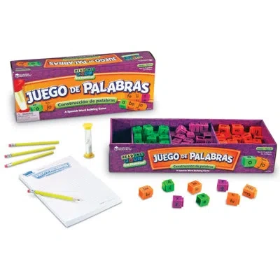 Learning Resources Juego De Palabras A Spanish Reading In Multi
