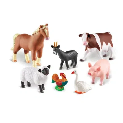 Learning Resources Jumbo Farm Animals, Set Of 7
