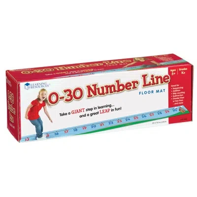 Learning Resources Number Line Floor Mat