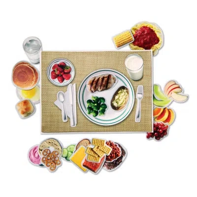 Learning Resources Pretend & Play Magnetic Healthy Foods Set Learning & Exploration Toys In Beige