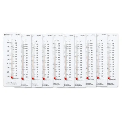 Learning Resources Student Thermometers In White