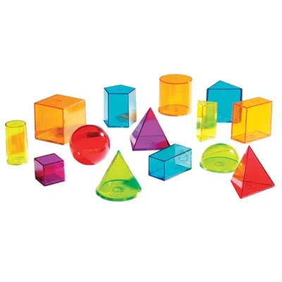 Learning Resources View Thru Geometric Solids