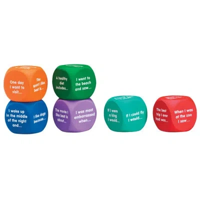 Learning Resources Writing Prompt Cubes Letters