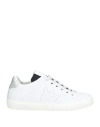 LEATHER CROWN LEATHER CROWN WOMAN SNEAKERS WHITE SIZE 7 LEATHER