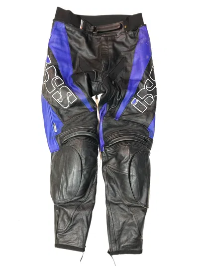 Pre-owned Leather X Moto Ixs Moto Leather Pants Racing Vintage In Multicolor