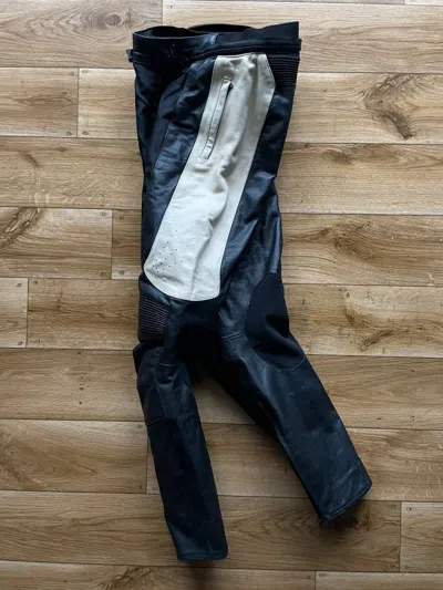 Pre-owned Leather X Vintage Leather Pants In Black