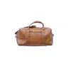 Leatherco. Brown Men's Leather Travel Overnight Bag In Walnut