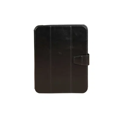 Leathere Handcrafted Leather Case For Ipad Mini Black
