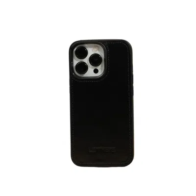 Leathere Iphone Series Black Leather Case - Austin
