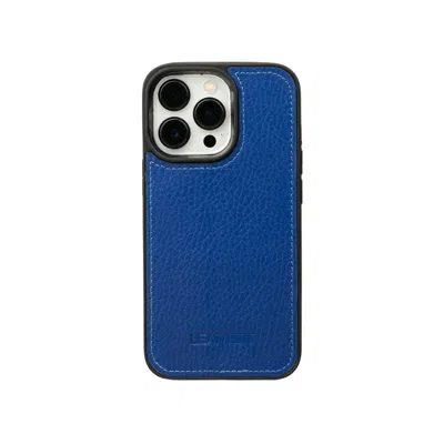 Leathere Iphone Series Blue Leather Case - Austin In Blue