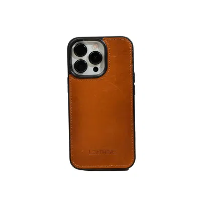 Leathere Iphone Series Brown Leather Case - Austin
