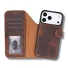 Leathere Leather Iphone Onyedi Pro Max Wallet Case – Brown - Austin In Brown