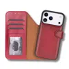 Leathere Leather Iphone Onyedi Pro Wallet Case – Red - Austin In Red