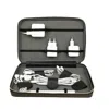 Leathere Leather Tech Organizer Case - Black - Mobile