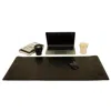 Leathere Luxurious Leather Desk Mat - Black - Tampa
