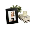 Leathere Luxury Leather Photo Frame - Black - Allentown
