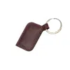 Leathere Pink / Purple Stylish Leather Keychain - Purple - Burbank