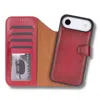 Leathere Premium Leather Iphone Air Wallet Case – Red - Austin In Red