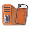 Leathere Premium Leather Iphone Air Wallet Case – Rustic Brown - Austin In Brown