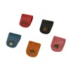 Leathere Set Of Five Leather Cable Organizers - Mixed Colors - Downey