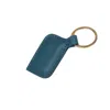 Leathere Stylish Leather Keychain - Blue - Burbank