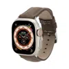 Leathere Women's Apple Watch Brown Leather Strap - Boston In Brown