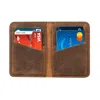 Leathere Women's Classic Leather Cardholder Wallet - Earthy Brown - Berkeley