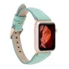 Leathere Women's Classic Mint Green Leather Apple Watch Band - Dallas In Green