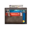 Leathere Women's Grey Vibrant Leather Card Holder With Zipper Pocket - Gray - Concord