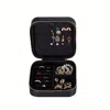 Leathere Women's Luxury Travel Jewelry Box – Black - Palermo In Black