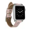 Leathere Women's Pink / Purple Apple Watch Pink Leather Strap - Detroit In Pink/purple