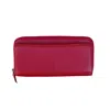 Leathere Women's Premium Multi-card Leather Wallet - Red - Surprise