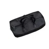 Leathere Women's Vintage Leather Weekender Bag - Black - Edison