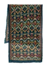 Leathersmith Of London Graphic-print Wool Scarf In Blue