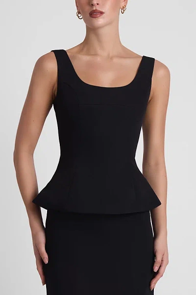 Leau Calesia Contour Bustier Top In Black, Women's At Urban Outfitters