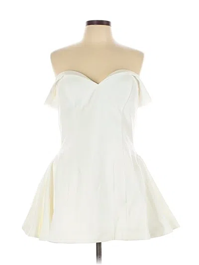 Leau Cocktail Dress In White