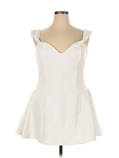 Leau Cocktail Dress In White